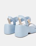 Giày Sandal Xuồng Quai Ngang Xé Dán