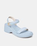 Giày Sandal Xuồng Quai Ngang Xé Dán