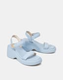 Giày Sandal Xuồng Quai Ngang Xé Dán