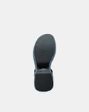 Giày Sandal Đế Xuồng Quai Phối Buckle Vuông