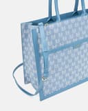 Túi Xách Lớn Book Tote Họa Tiết Logo Jn