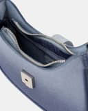 Túi Xách Nhỏ Đeo Vai Khoá Bấm Phối Cột Tóc Scrunchie