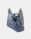 Túi Xách Nhỏ Hobo Phối Cột Tóc Scrunchie