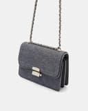 Túi Xách Nhỏ Shoulder Bag Nắp Gập Phối Khoá