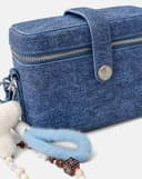 Túi Xách Nhỏ Vanity Case Phối Charm Trang Trí