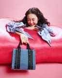 Túi Xách Nhỏ Phối Tay Cầm La Dolce Vita