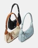 Túi Xách Nhỏ Croissant Trang Trí Charm