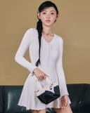 Túi Xách Nhỏ Top Handle Bag Double-Bag