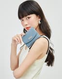 Ví Ngắn Khoá Logo Juno